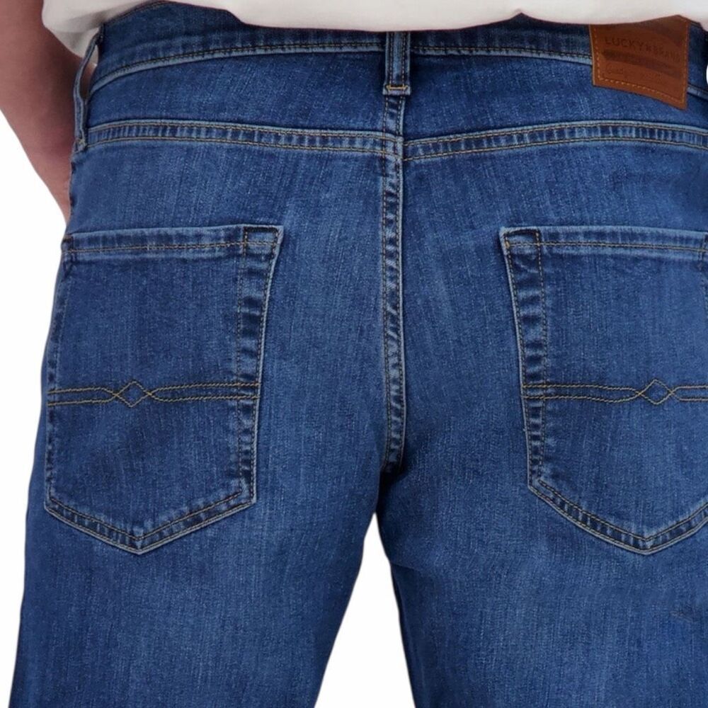 LUCKY BRAND Men’s 410 Athletic Straight Mid Rise Straight Leg Stretch Denim Colo - Picture 10 of 10